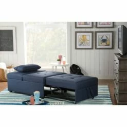 Twin Wales Convertible Sofa Bed - Powell Company Gray -Living Room Chairs store unnamed file 11592