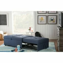 Twin Wales Convertible Sofa Bed - Powell Company Gray -Living Room Chairs store unnamed file 11593