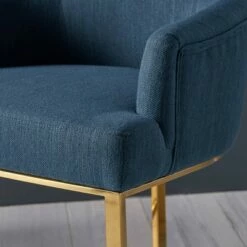 Gloria Modern Glam Chair Navy Blue - Christopher Knight Home -Living Room Chairs store unnamed file 1163
