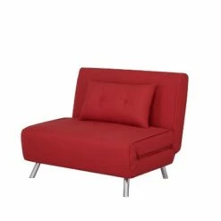 Reese Fabric Twin Pillow Back Futon Chair - Abbyson Living Light Gray 32 Reese Fabric Twin Pillow Back Futon Chair - Abbyson Living Light Gray -Living Room Chairs store unnamed file 11632