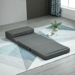 HomCom Folding Floor Sleeper Chair with 5 Adjustable Angles -Living Room Chairs store unnamed file 11638