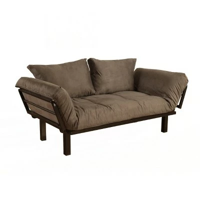 Cicero Lounger - Dual Comfort Black Suede 6 Cicero Lounger - Dual Comfort Black Suede - Image 5