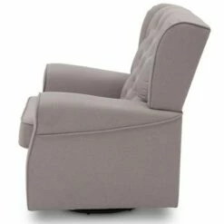 Delta Children® Emma Nursery Glider Swivel Rocker Chair Charcoal -Living Room Chairs store unnamed file 11702