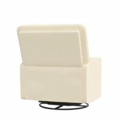 Baby Relax Addison Swivel Gliding Recliner Light Gray -Living Room Chairs store unnamed file 11713