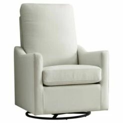 Delta Children Adley Nursery Glider Swivel Chair Cream -Living Room Chairs store unnamed file 11731
