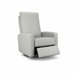 Best Chairs Inc. Calli Power Swivel Glider Recliner Royal