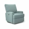 Best Chairs Inc. Best Chairs Kersey Power Swivel Glider Recliner Snow -Living Room Chairs store unnamed file 11762