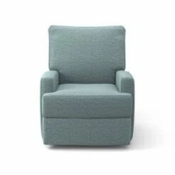 Best Chairs Inc. Best Chairs Kersey Power Swivel Glider Recliner Snow -Living Room Chairs store unnamed file 11764