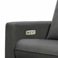 Teagan Power Swivel Glider Recliner - Abbyson Living Charcoal Gray 12 Teagan Power Swivel Glider Recliner - Abbyson Living Charcoal Gray -Living Room Chairs store unnamed file 11783