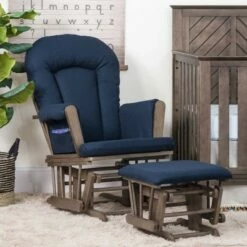 Child Craft Tranquil Glider Cocoa Bean/navy Herringbone 21 Child Craft Tranquil Glider Cocoa Bean/navy Herringbone -Living Room Chairs store unnamed file 11806