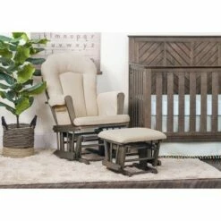 Child Craft Tranquil Glider Cocoa Bean/navy Herringbone 23 Child Craft Tranquil Glider Cocoa Bean/navy Herringbone -Living Room Chairs store unnamed file 11808