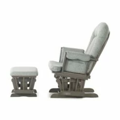 Child Craft Tranquil Glider Dapper Gray/gray Herringbone -Living Room Chairs store unnamed file 11874