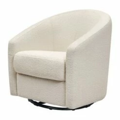 Babyletto Madison Swivel Glider, Greenguard Gold Certified Ivory Boucle -Living Room Chairs store unnamed file 11895
