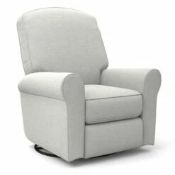 Best Chairs Inc. Best Chairs Joaquin Swivel Glider Recliner Seafoam -Living Room Chairs store unnamed file 11918