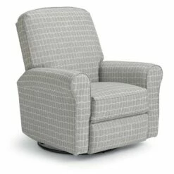 Best Chairs Inc. Best Chairs Joaquin Swivel Glider Recliner Seafoam -Living Room Chairs store unnamed file 11919