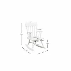 Gift Mark Kids' Colonial Rocking Chair - Cherry