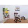 Gift Mark Children's Colonial Rocking Chair - Espresso -Living Room Chairs store unnamed file 11947