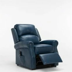 Crofton Navy Blue Lift Chair - Comfort Pointe -Living Room Chairs store unnamed file 12004