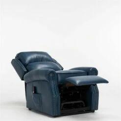 Crofton Navy Blue Lift Chair - Comfort Pointe -Living Room Chairs store unnamed file 12006