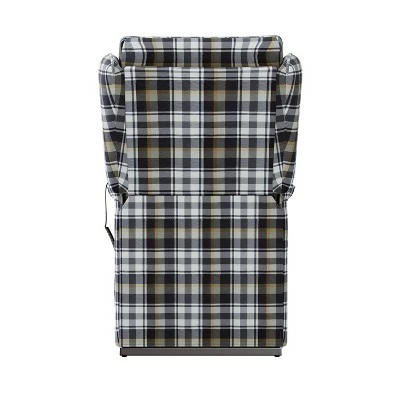 Libbi Classic Wingback Power Recline and Lift Chair - ProLounger Paisley Coral 7 Libbi Classic Wingback Power Recline and Lift Chair - ProLounger Paisley Coral - Image 5