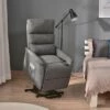 HomCom Electric Lift Recliner Massage Chair Vibration with Remote Storage -Living Room Chairs store unnamed file 12037