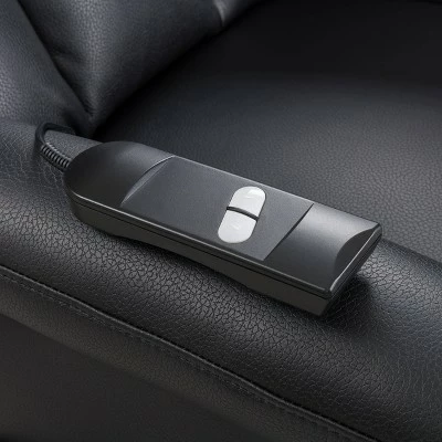 Arlington Power Lift and Rise Leather Gel Recliner Black - CorLiving 11 Arlington Power Lift and Rise Leather Gel Recliner Black - CorLiving - Image 9