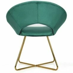 Costway Modern Velvet Accent Chair Upholstered Vanity Chair w/Golden Metal Leg PinkDark GreenGrey 21 Costway Modern Velvet Accent Chair Upholstered Vanity Chair w/Golden Metal Leg PinkDark GreenGrey -Living Room Chairs store unnamed file 12110