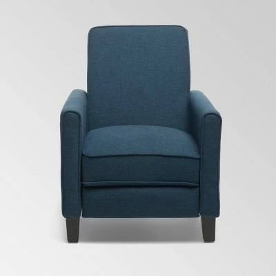 Darvis Fabric Recliner Club Chair - Christopher Knight Home Dark Teal 13 Darvis Fabric Recliner Club Chair - Christopher Knight Home Dark Teal - Image 12