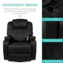 Best Choice Products Executive Swivel Glider Massage Recliner Chair w/ Remote Control, 5 Modes, 2 Cup Holders 12 Best Choice Products Executive Swivel Glider Massage Recliner Chair w/ Remote Control, 5 Modes, 2 Cup Holders -Living Room Chairs store unnamed file 12182