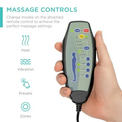 Best Choice Products Executive Swivel Glider Massage Recliner Chair w/ Remote Control, 5 Modes, 2 Cup Holders 6 Best Choice Products Executive Swivel Glider Massage Recliner Chair w/ Remote Control, 5 Modes, 2 Cup Holders - Image 4