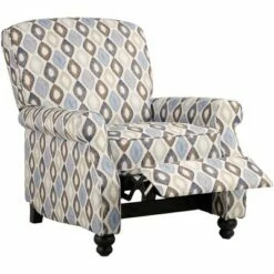 Elm Lane Blue Diamond Recliner Chair Modern Armchair Comfortable Push Manual Reclining Footrest for Bedroom Living Room Reading 14 Elm Lane Blue Diamond Recliner Chair Modern Armchair Comfortable Push Manual Reclining Footrest for Bedroom Living Room Reading -Living Room Chairs store unnamed file 12216