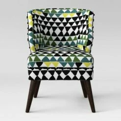 Mandolene Mid-Century Arm Chair - Project 62 Pink Rose -Living Room Chairs store unnamed file 1228