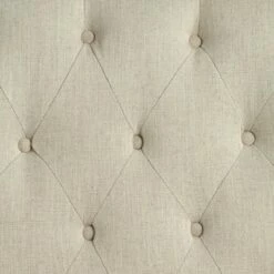 Studio 55D Natural Linen Recliner Chair Modern Armchair Comfortable Push Manual Reclining Footrest Tufted Back Bedroom Living Room -Living Room Chairs store unnamed file 12293