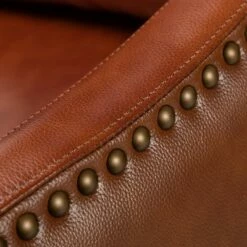 Jade Genuine Leather Cigar Chair Recliner | Karat Home -Living Room Chairs store unnamed file 12299