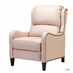 Jade Genuine Leather Cigar Chair Recliner | Karat Home -Living Room Chairs store unnamed file 12318