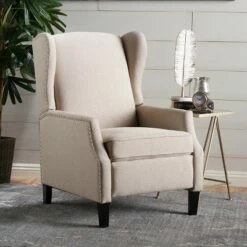 Wescott Traditional Recliner - Christopher Knight Home Navy Blue