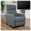 Tabahri Fabric Recliner Club Chair - Gray - Christopher Knight Home -Living Room Chairs store unnamed file 12374
