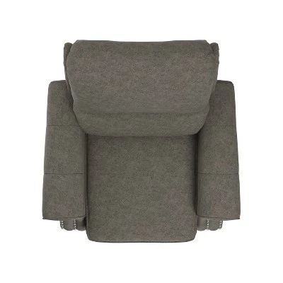 Push Back Recliner Chair - Prolounger Fog Gray 7 Push Back Recliner Chair - Prolounger Fog Gray - Image 5