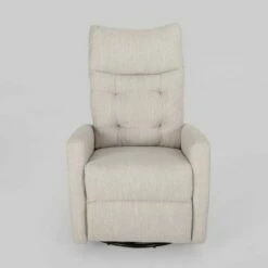 Woodglen Contemporary Glider Swivel Recliner - Christopher Knight Home Beige -Living Room Chairs store unnamed file 12421