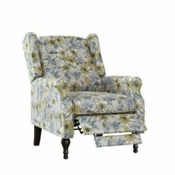Lise Wingback Push Back Recliner Chair - ProLounger Floral Print Purple 22 Lise Wingback Push Back Recliner Chair - ProLounger Floral Print Purple -Living Room Chairs store unnamed file 12448