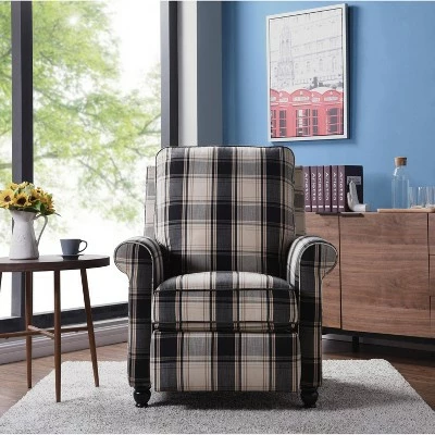 Prolounger Push Back Recliner Chair - Handy Living Black 4 Prolounger Push Back Recliner Chair - Handy Living Black - Image 2