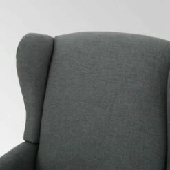 Set of 2 Wescott Contemporary Fabric Recliners - Christopher Knight Home Navy Blue -Living Room Chairs store unnamed file 12537