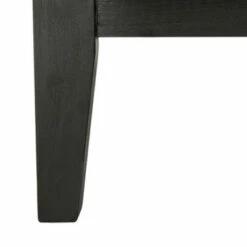 Nico Mid Century Accent Chair Bone White/Black - Safavieh -Living Room Chairs store unnamed file 1254