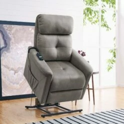 Power Recliner and Lift Chair Gray – ProLounger