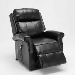 Lehman Black Traditional Lift Chair - Comfort Pointe -Living Room Chairs store unnamed file 12575