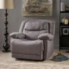 Estrada Contemporary Glider Recliner - Christopher Knight Home Navy Blue Tweed -Living Room Chairs store unnamed file 12605