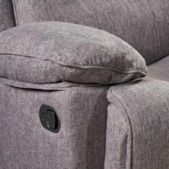 Estrada Contemporary Glider Recliner - Christopher Knight Home Navy Blue Tweed -Living Room Chairs store unnamed file 12607