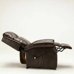 Lehman Brown Traditional Lift Chair - Comfort Pointe -Living Room Chairs store unnamed file 12617