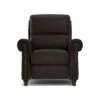 Push Back Recliner Chair - Brown- Prolounger