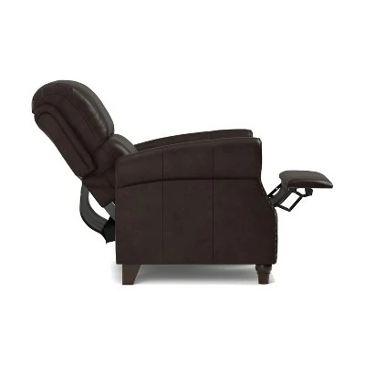 Push Back Recliner Chair - Brown- Prolounger 4 Push Back Recliner Chair - Brown- Prolounger - Image 2